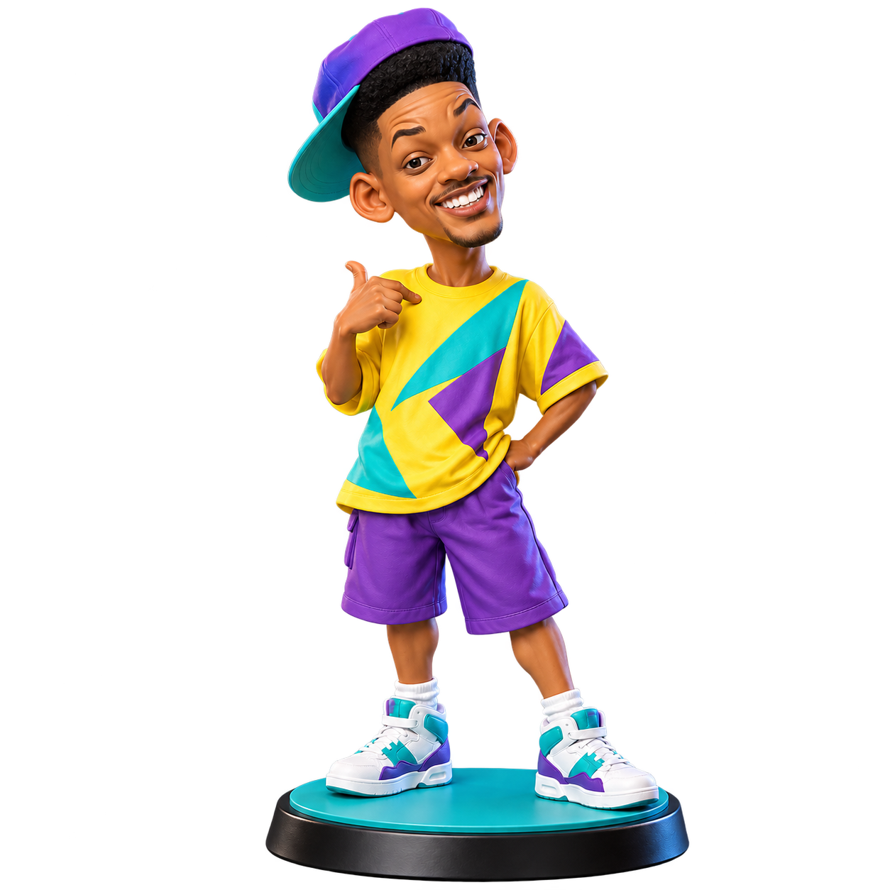 Caricatura Fresh Prince